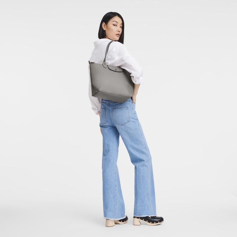 Turtledove Grey Longchamp Le Pliage Xtra M Women's Tote Bag | 28053-LCHF