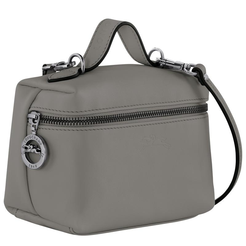 Turtledove Grey Longchamp Le Pliage Xtra XS Vanity Women's Crossbody Bags | 68145-WNKA