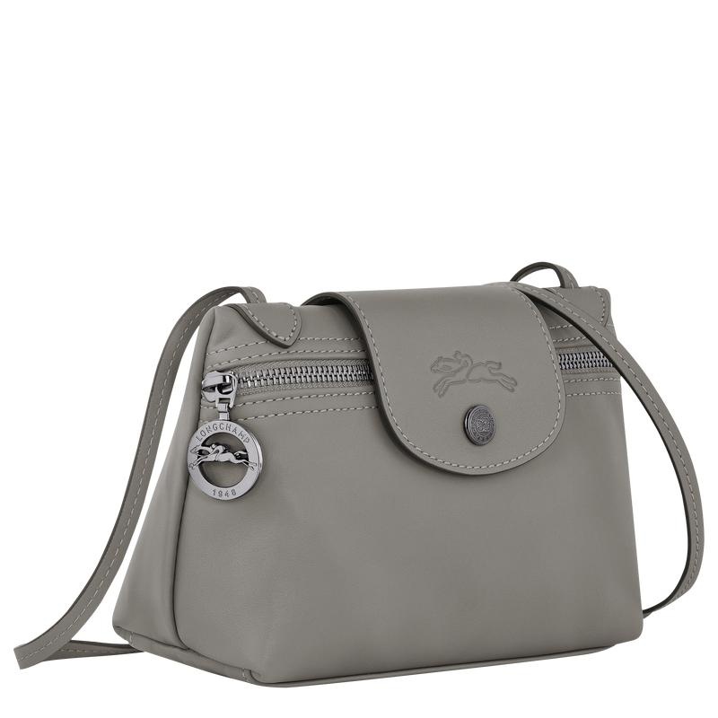 Turtledove Grey Longchamp Le Pliage Xtra XS Women's Crossbody Bags | 70348-EUZR