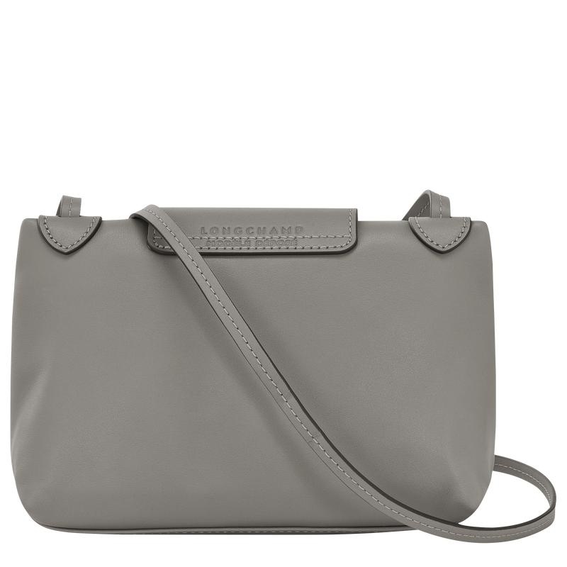 Turtledove Grey Longchamp Le Pliage Xtra XS Women's Crossbody Bags | 70348-EUZR