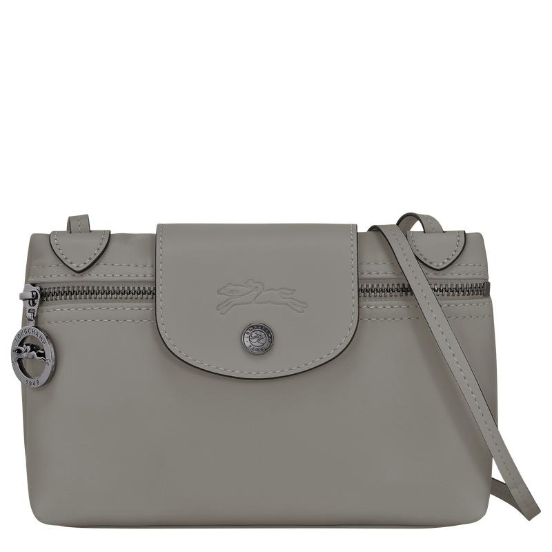 Turtledove Grey Longchamp Le Pliage Xtra XS Women\'s Crossbody Bags | 70348-EUZR