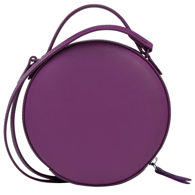 Violet Purple Longchamp Box-Trot XS Women's Crossbody Bags | 20698-ABPO