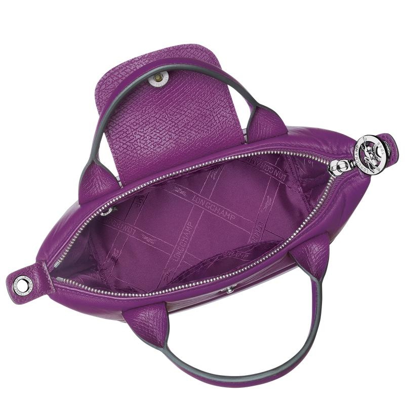 Violet Purple Longchamp Le Pliage Xtra XS Women's Handbags | 06591-OSUG