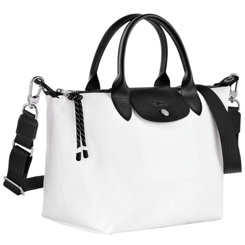 White Longchamp Le Pliage Energy S Women's Handbags | 13978-ATNK