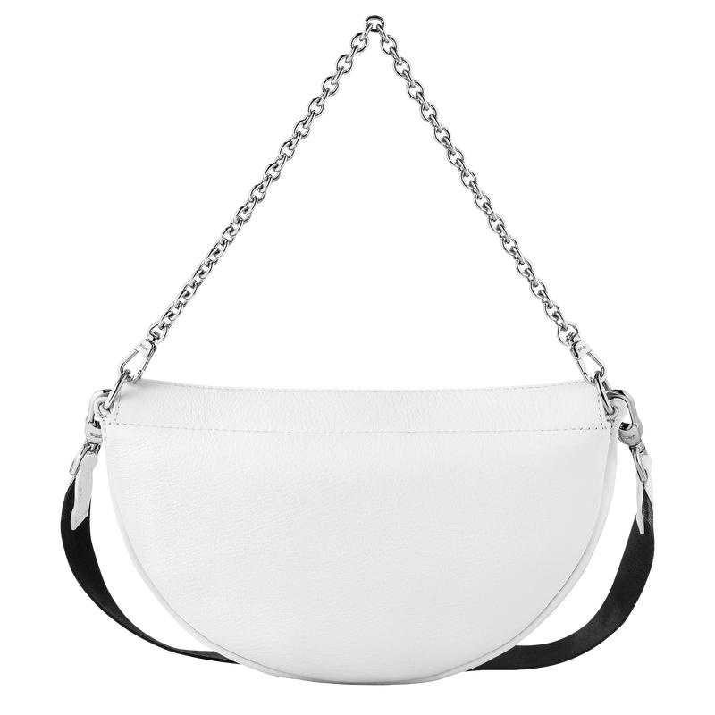 White Longchamp Smile S Women's Crossbody Bags | 07962-RIQU