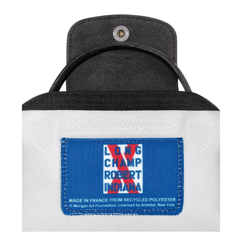 White Longchamp x Robert Indiana Men's Pouches | 56073-HVIP